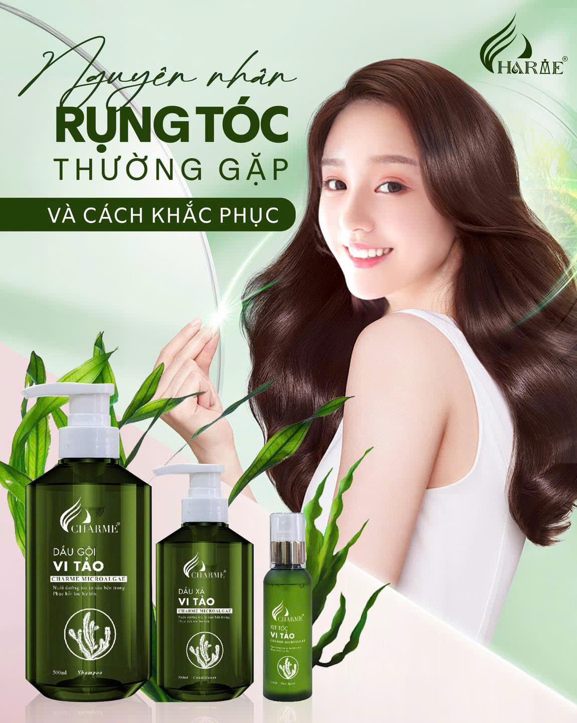Dầu gội Vi Tảo