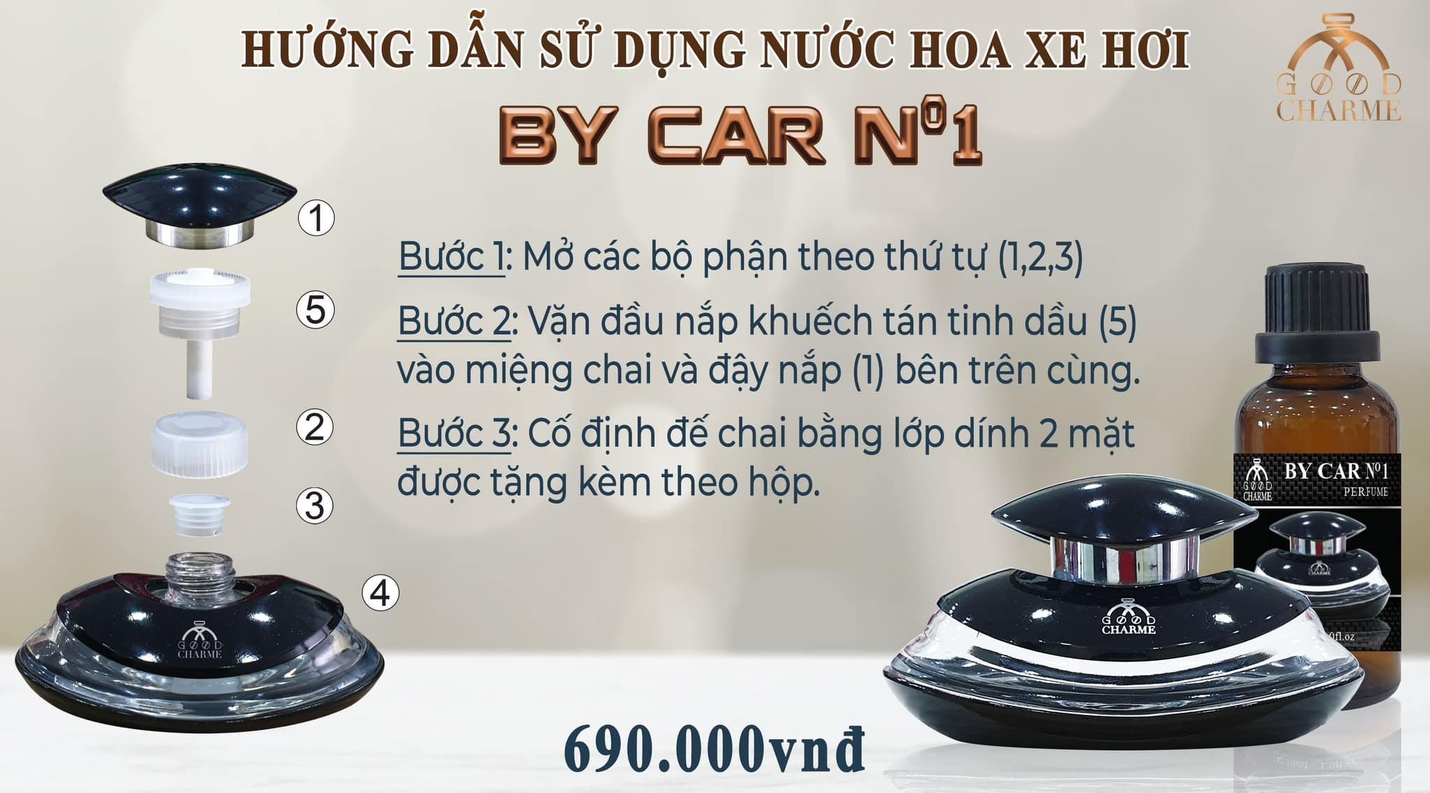 Nước hoa Oto nhà GoodCharme