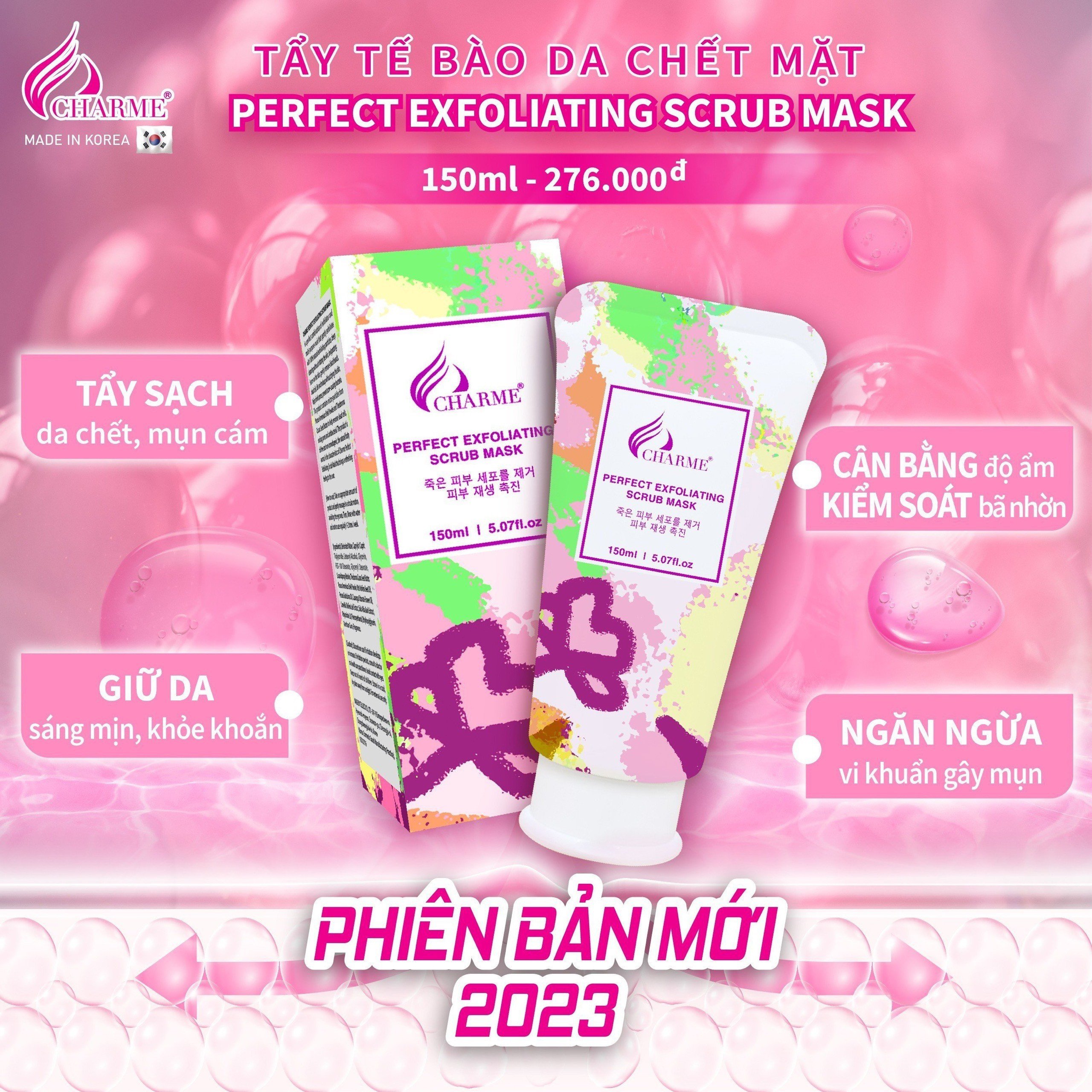 Charme perfect Exfoliating Scrub Mask