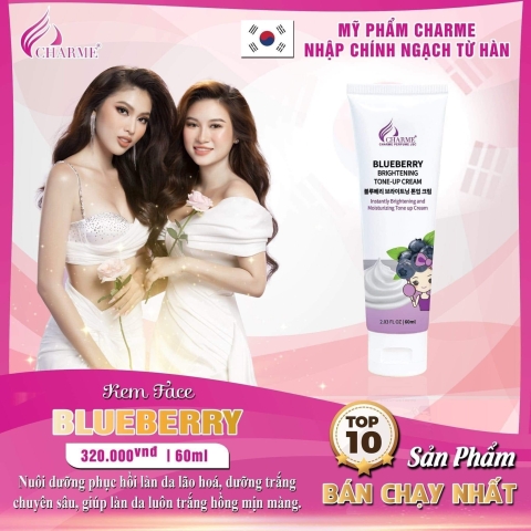 Kem face Charme Blueberry