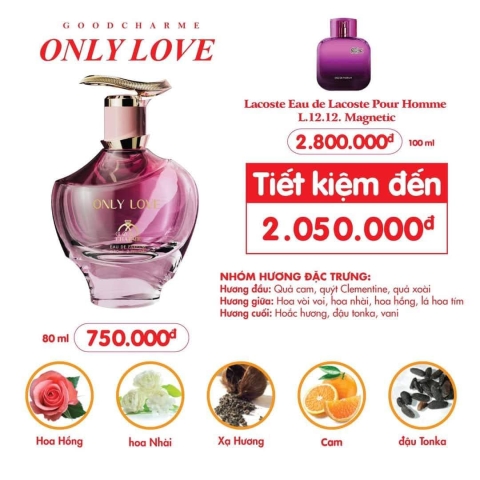 Nước Hoa Nữ Only Love
