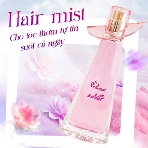 NƯỚC HOA XỊT TÓC CHARME HAIR MIST