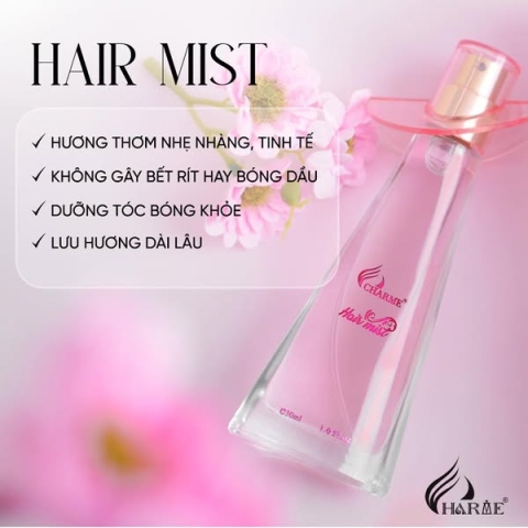 NƯỚC HOA XỊT TÓC CHARME HAIR MIST