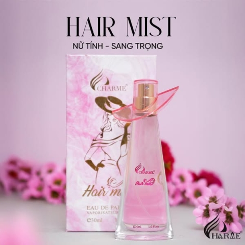 NƯỚC HOA XỊT TÓC CHARME HAIR MIST