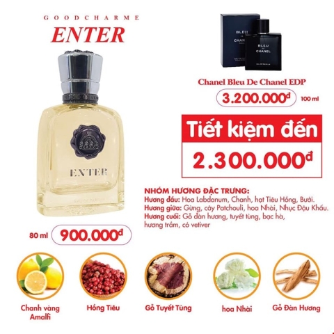 Nước hoa Charme Enter