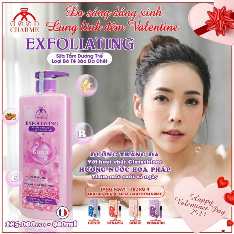Sữa Tắm Tẩy Da Chết
