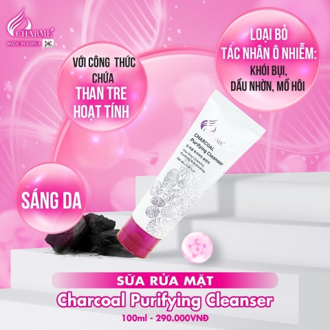 Sữa rửa mặt than hoạt tính