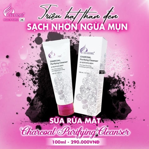 Sữa rửa mặt than hoạt tính