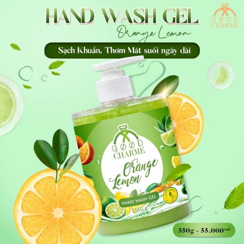 NƯỚC RỬA TAY HƯƠNG CAM CHANH