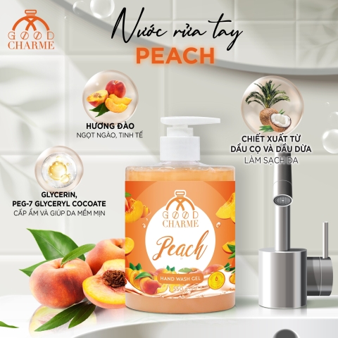 NƯƠC RỬA TAY HƯƠNG ĐÀO