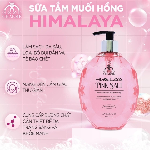 Sữa tắm muối hồng HIMALAYA PINK SALT
