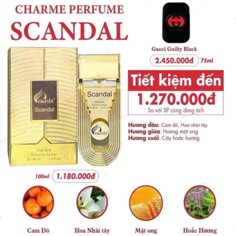 Nước Hoa Nữ Charme Scandal