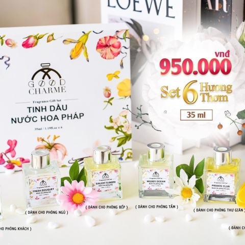 Tinh dầu nước hoa Pháp - Fragrance Gift Set