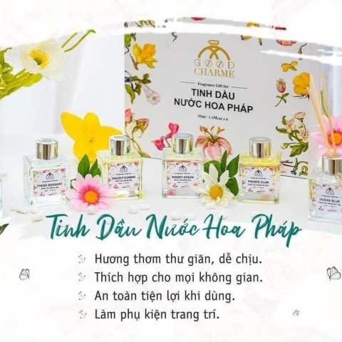 Tinh dầu nước hoa Pháp - Fragrance Gift Set
