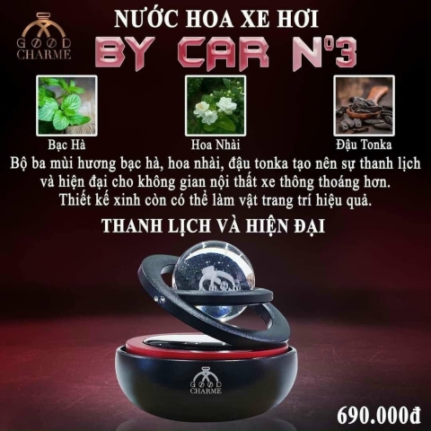Nước hoa Oto nhà GoodCharme No3
