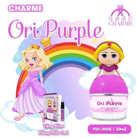 Nước hoa bé gái Charme Ori Purple