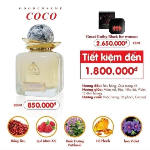 Charme Coco Trắng