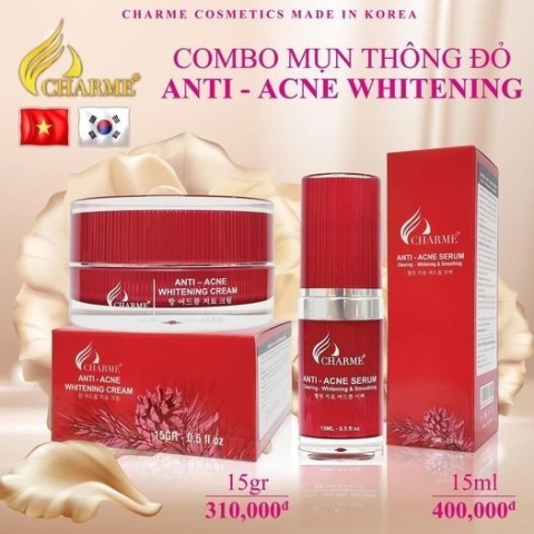 Kem Trị Mụn Thông Đỏ Charme