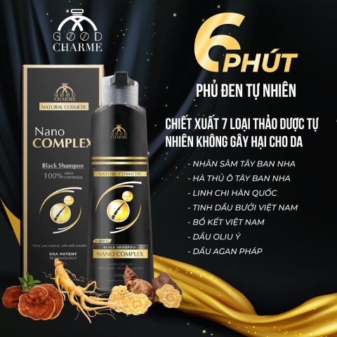 Dầu Gội Phủ Bạc dưỡng tóc