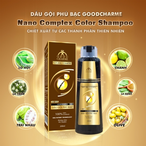 Dầu Gội Phủ Bạc dưỡng tóc