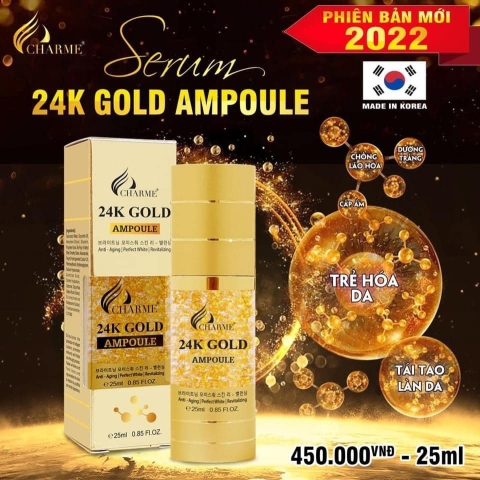 Serum vàng 24k Charme