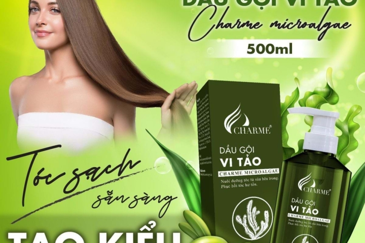Dầu gội Vi Tảo