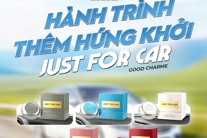 Nước hoa khô xe hơi Just For Car